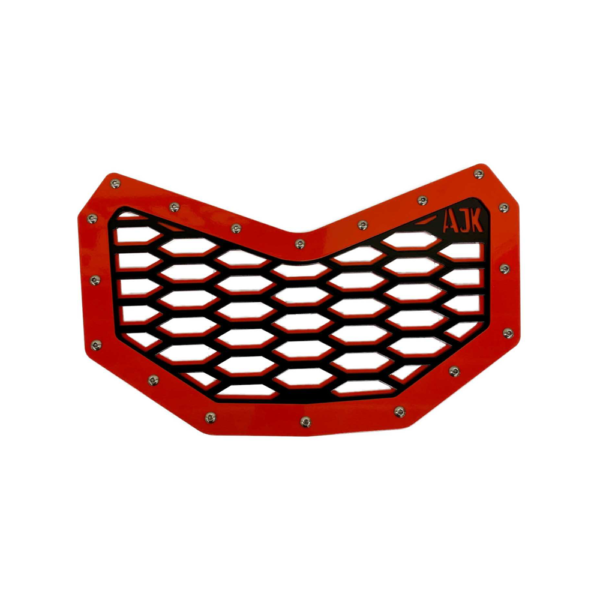 Can-Am X3 Front Grill - B-12 / Orange / Yes - Vehicle Parts & Accessories
