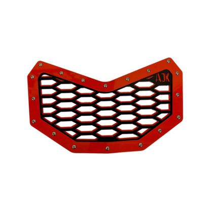 Can-Am X3 Front Grill - B-12 / Orange / Yes - Vehicle Parts & Accessories