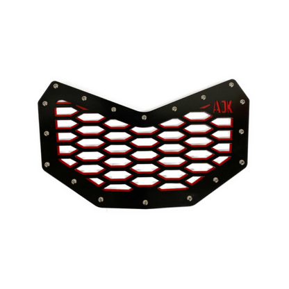 Can-Am X3 Front Grill - B-12 / Red / No - Vehicle Parts & Accessories