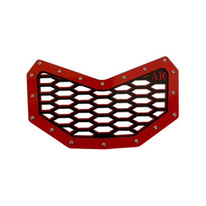 Can-Am X3 Front Grill - B-12 / Red / Yes - Vehicle Parts & Accessories