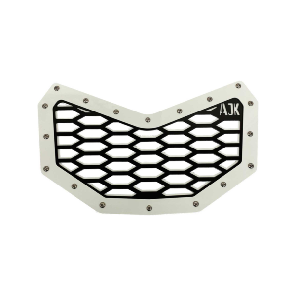 Can-Am X3 Front Grill - B-12 / White / Yes - Vehicle Parts & Accessories