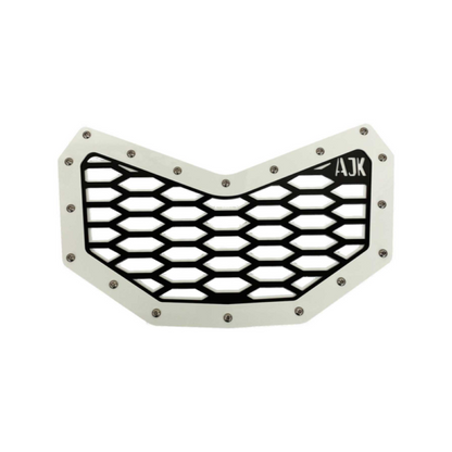 Can-Am X3 Front Grill - B-12 / White / Yes - Vehicle Parts & Accessories