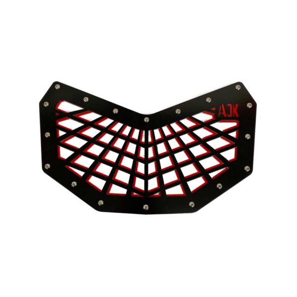 Can-Am X3 Front Grill - B-18 / Red / No - Vehicle Parts & Accessories
