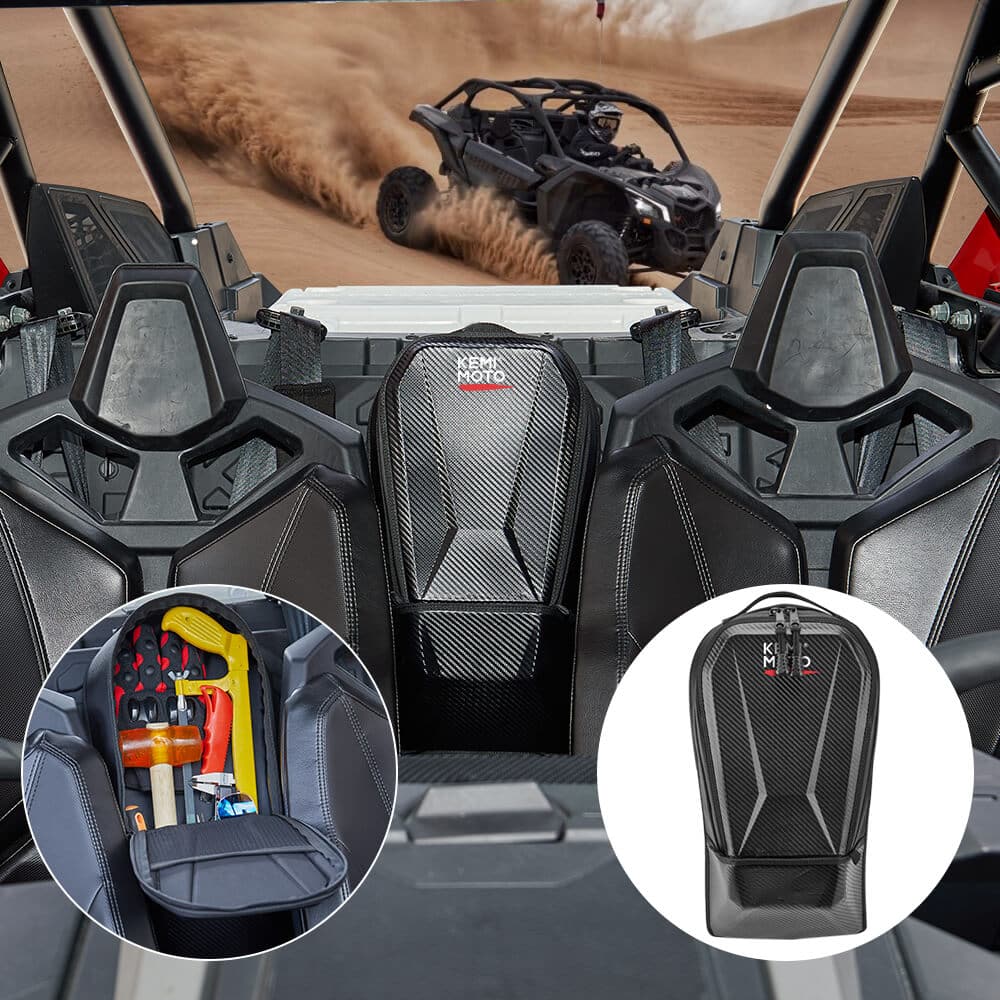 Center Storage Bag & Spare Tire Mount For Can-Am Maverick X3 MAX