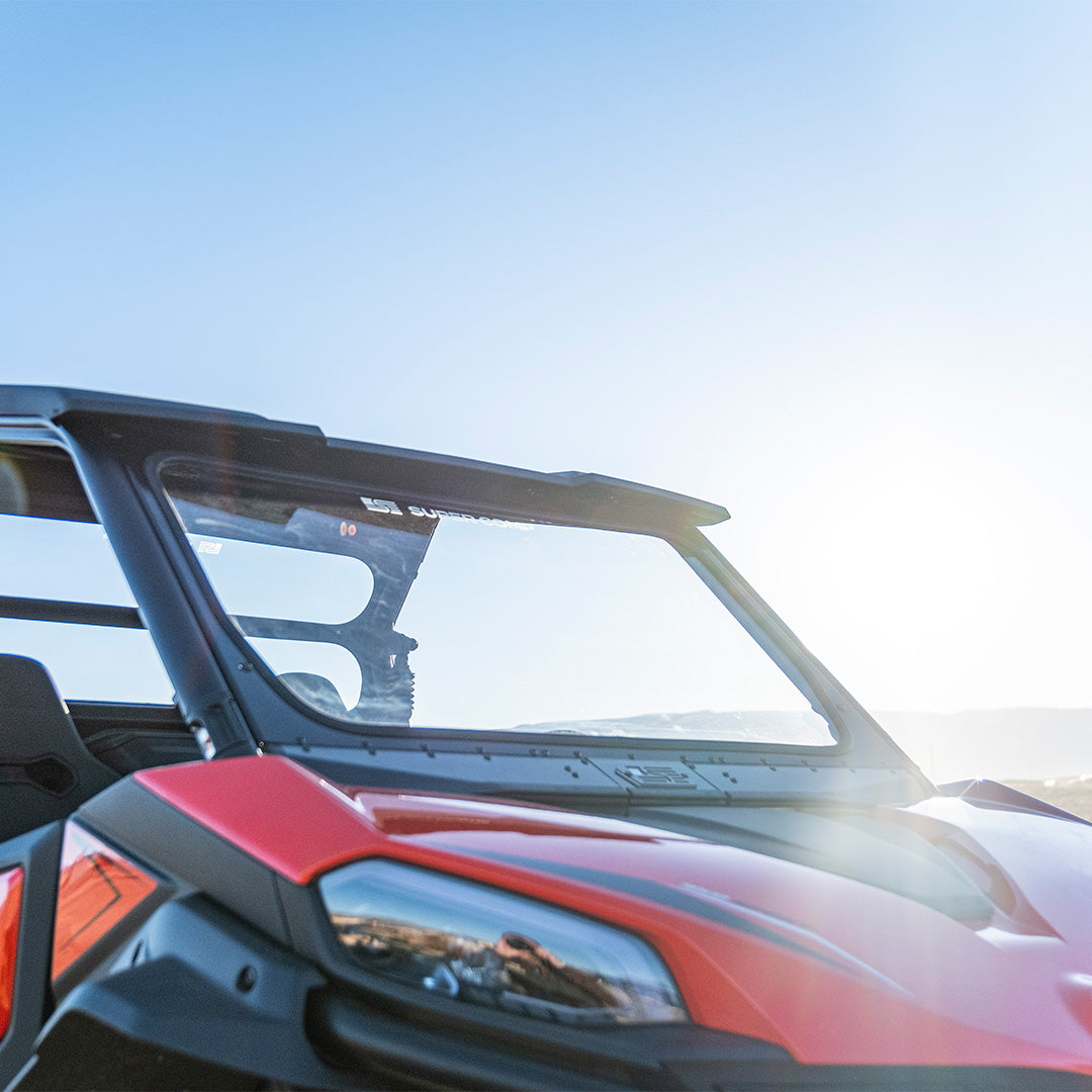 CF Moto 950 Sport Front Windshield - Glass Front Windshield
