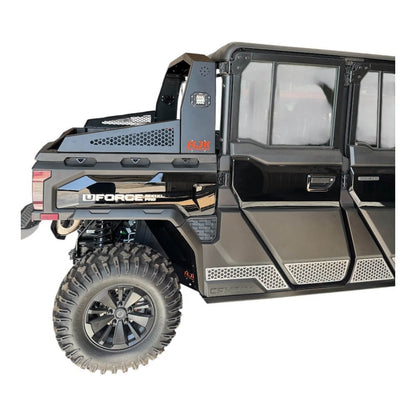 CF Moto UForce U10 Chase Rack / Tire Carrier - Chase Rack with Bed Extensions / No Lights / No do not add Tire Strap