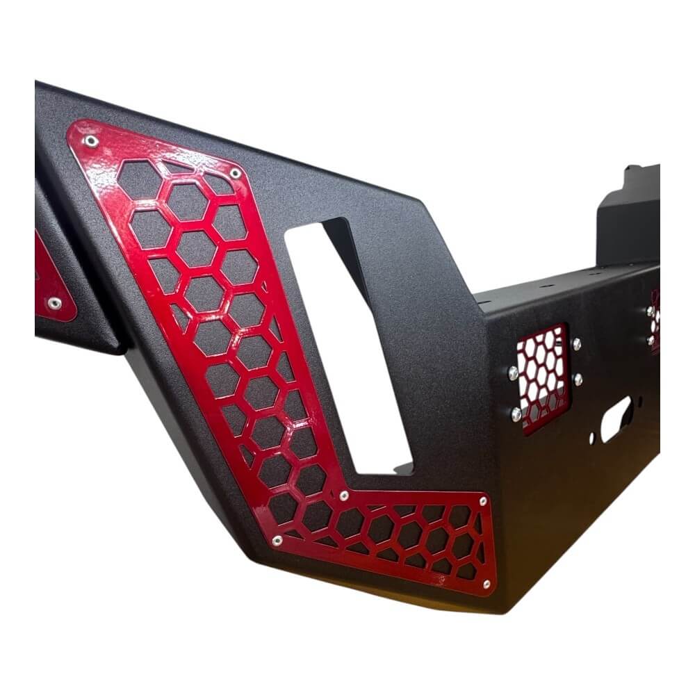 CF Moto UForce U10 Front Bumper - Bordeaux Red / No Lights / No do not add Bull Bar - Bumper