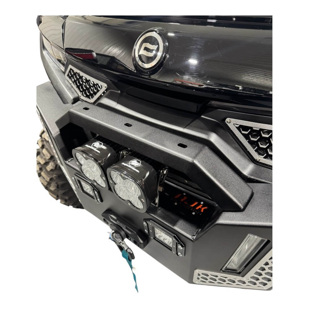 CF Moto UForce U10 Front Bumper - Silver / No Lights / Yes add Bull Bar - Bumper