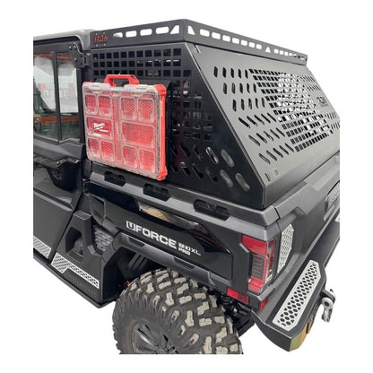 CF Moto UForce U10 Tall Bed Rack with Enclosure - Storage Options