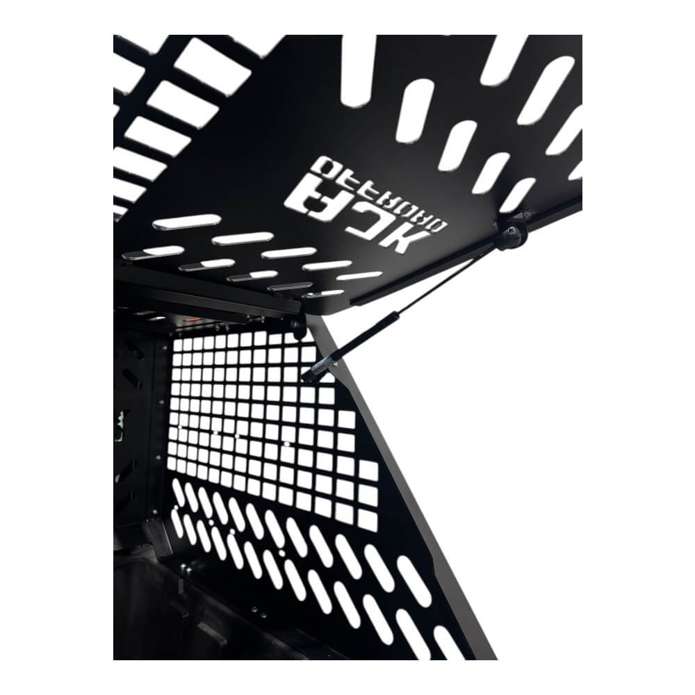 CF Moto UForce U10 Tall Bed Rack with Enclosure - Storage Options