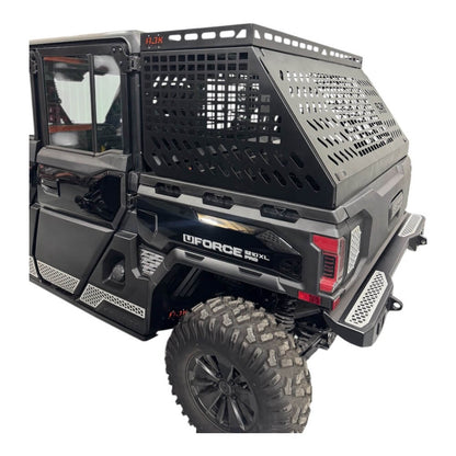 CF Moto UForce U10 Tall Bed Rack with Enclosure - Storage Options