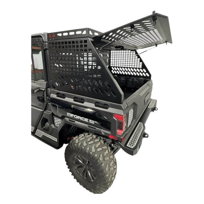 CF Moto UForce U10 Tall Bed Rack with Enclosure - Storage Options