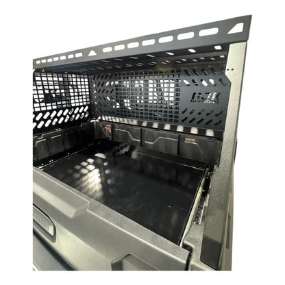 CF Moto UForce U10 Tall Bed Rack with Enclosure - Storage Options