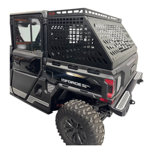 CF Moto UForce U10 Tall Bed Rack with Enclosure - Storage Options