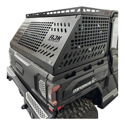 CF Moto UForce U10 Tall Bed Rack with Enclosure - Storage Options