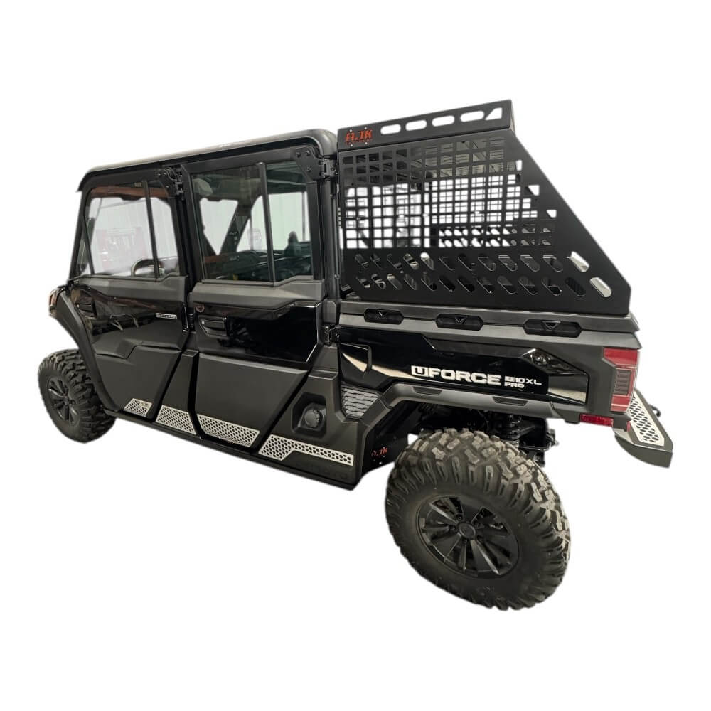 CF Moto UForce U10 Tall Bed Rack with Enclosure - Storage Options