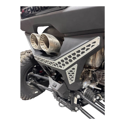 CF Moto Z-10 Exhaust Cover Accents - Exhaust