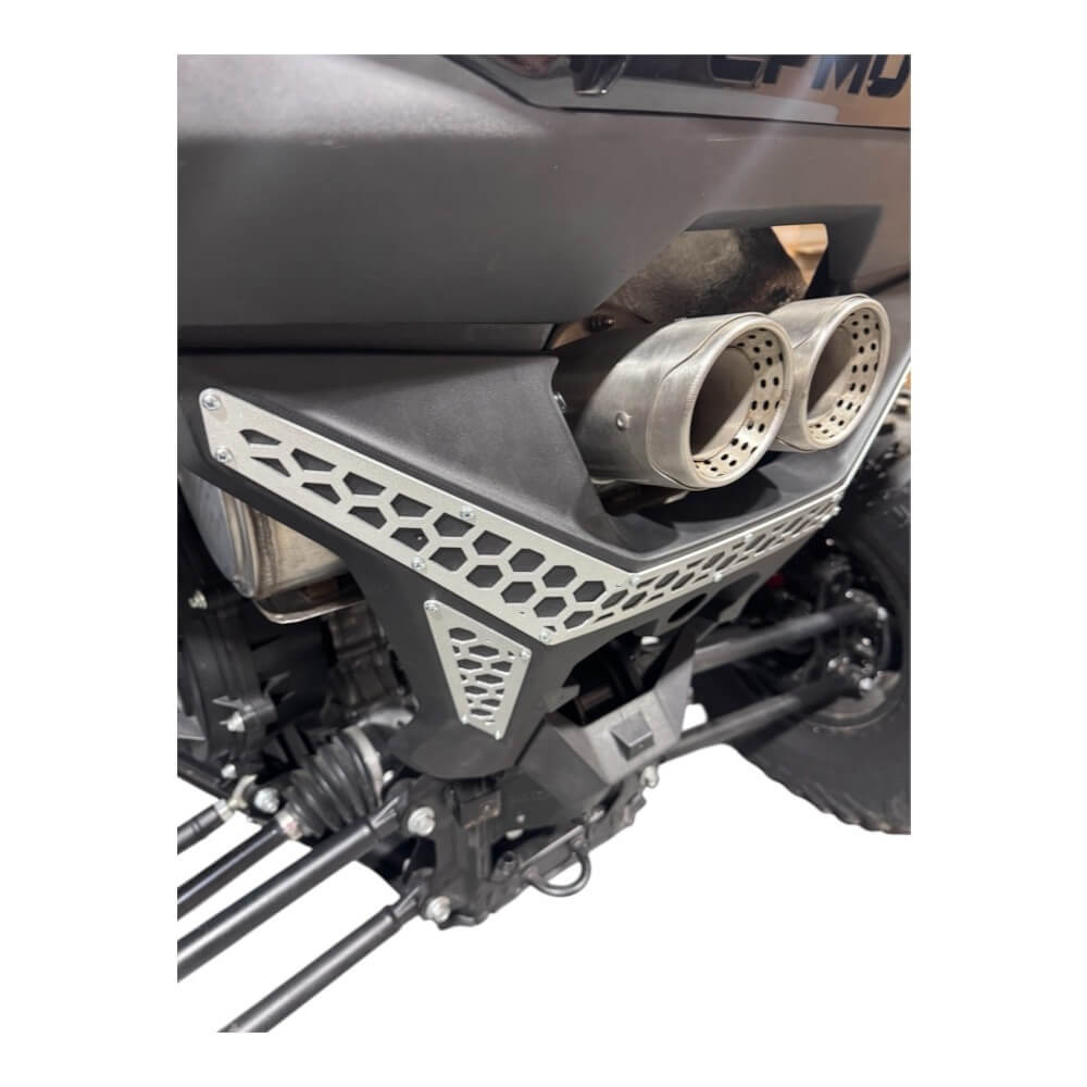 CF Moto Z-10 Exhaust Cover Accents - Exhaust