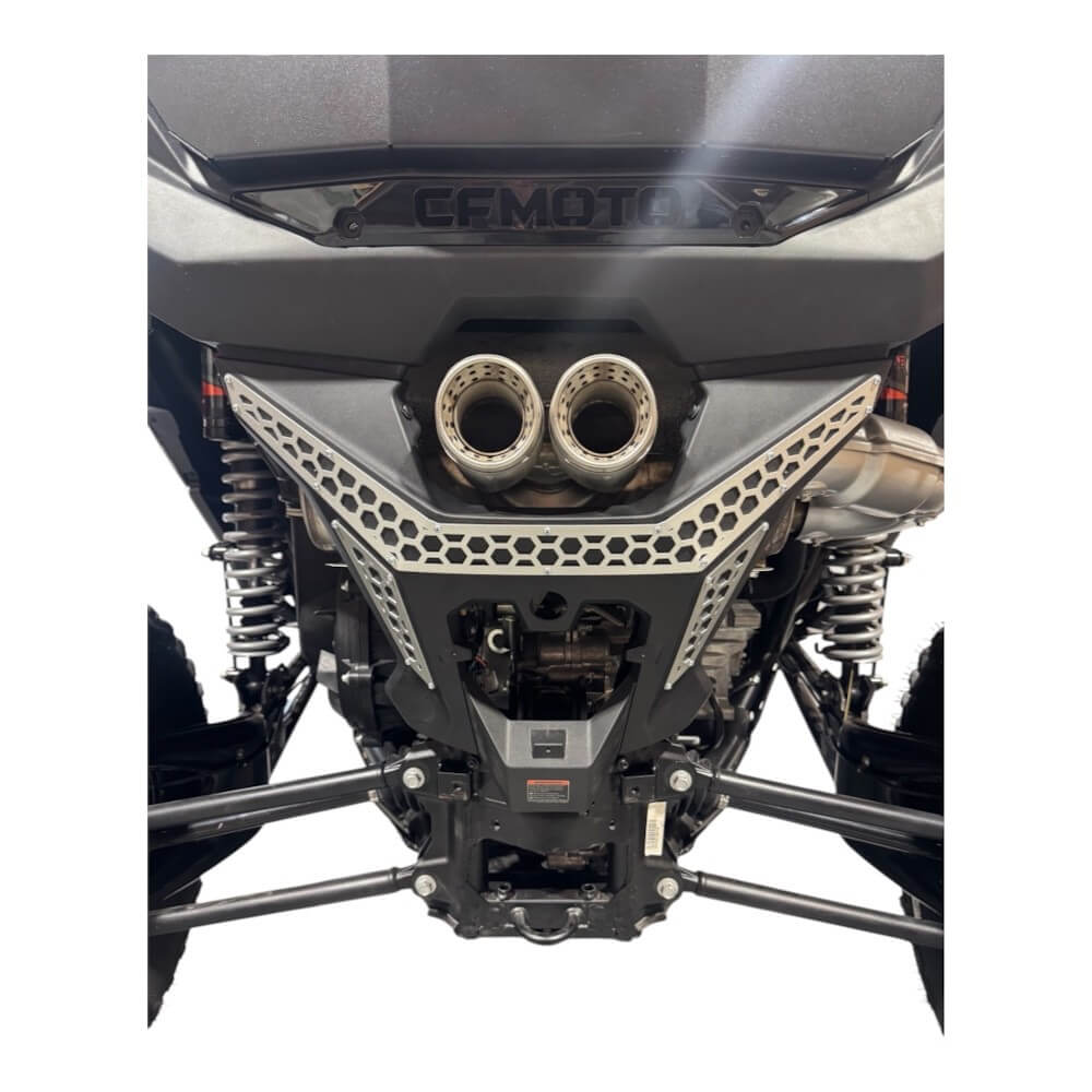 CF Moto Z-10 Exhaust Cover Accents - Exhaust