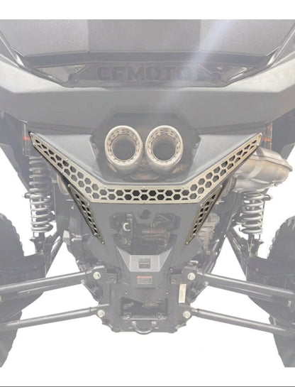 CF Moto Z-10 Exhaust Cover Accents - Exhaust