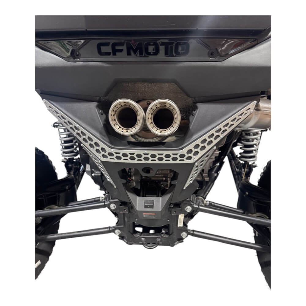 CF Moto Z-10 Exhaust Cover Accents - Exhaust