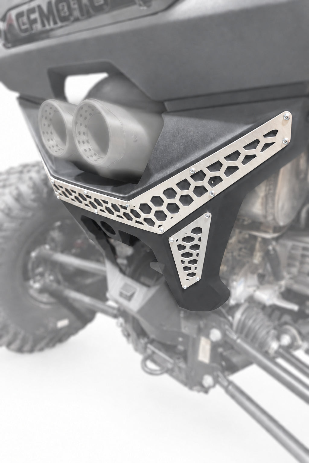 CF Moto Z-10 Exhaust Cover Accents - Exhaust