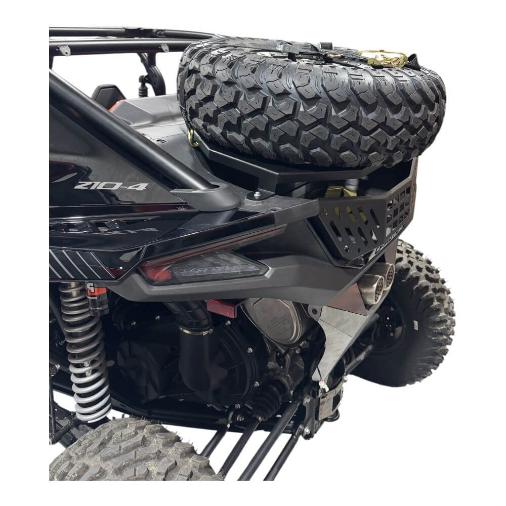 CF Moto Z-10 Spare Tire Rack - Mounts