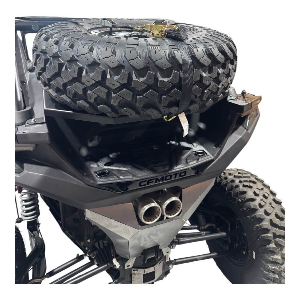 CF Moto Z-10 Spare Tire Rack - Mounts