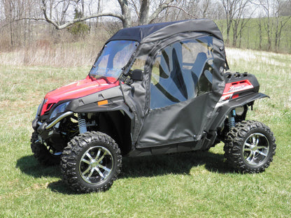 CFMoto ZForce 500/800/1000 - Full Cab Enclosure for Hard Windshield (Full Doors)