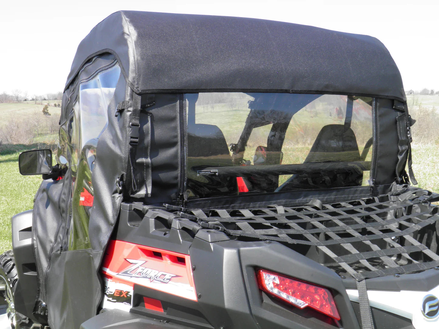 CFMoto ZForce 500/800/1000 - Full Cab Enclosure for Hard Windshield (Full Doors)