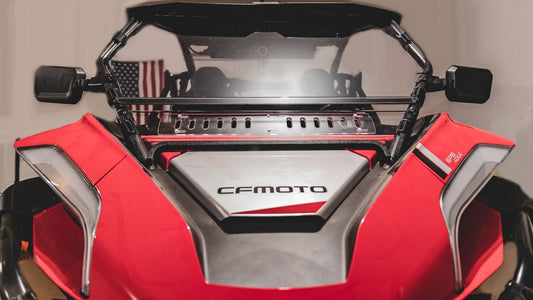 CF Moto ZForce 950 - 2 Piece Scratch-Resistant Windshield - Windshields