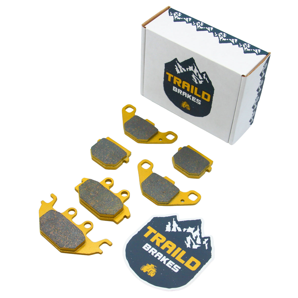 CFMoto CForce 110 2023-2024 Ceramic Brake Pad Set - Brake Pads