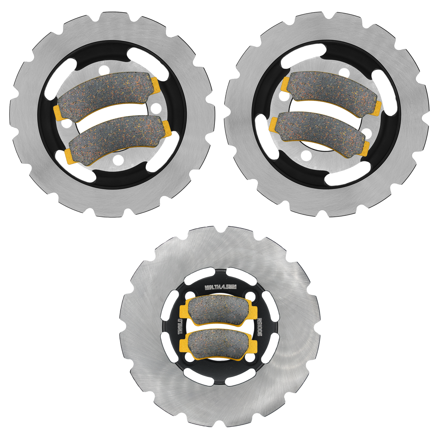 CFMoto CForce 400/500 2023-2026 Ridge Rider Rotor and Brake Pad Kit - Pad & Rotor Kit