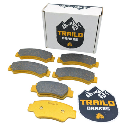 CFMoto CForce 400/500 2023-2026 Ridge Rider Rotor and Brake Pad Kit - Pad & Rotor Kit
