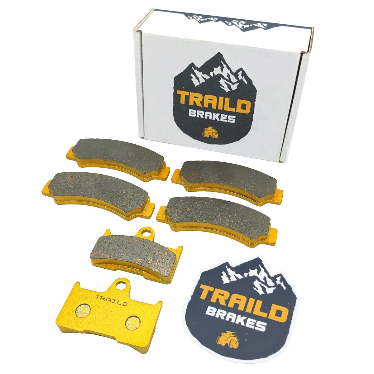 CFMoto CFORCE 400/500/600 2018-2022 Ceramic Brake Pad Set - Vehicle Parts & Accessories