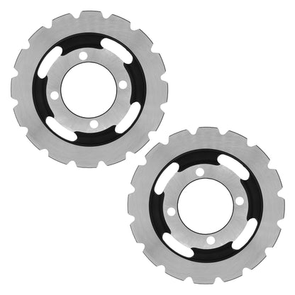 CFMoto CForce 400/500/600 2018-2025 Ridge Rider Disc Brake Rotors - Front Axle Set (2018-2025) - Brake Rotors