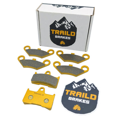 CFMoto CFORCE 400/500/600/800/X5/X6/X8 2007-2017 Ceramic Brake Pad Set - Vehicle Parts & Accessories
