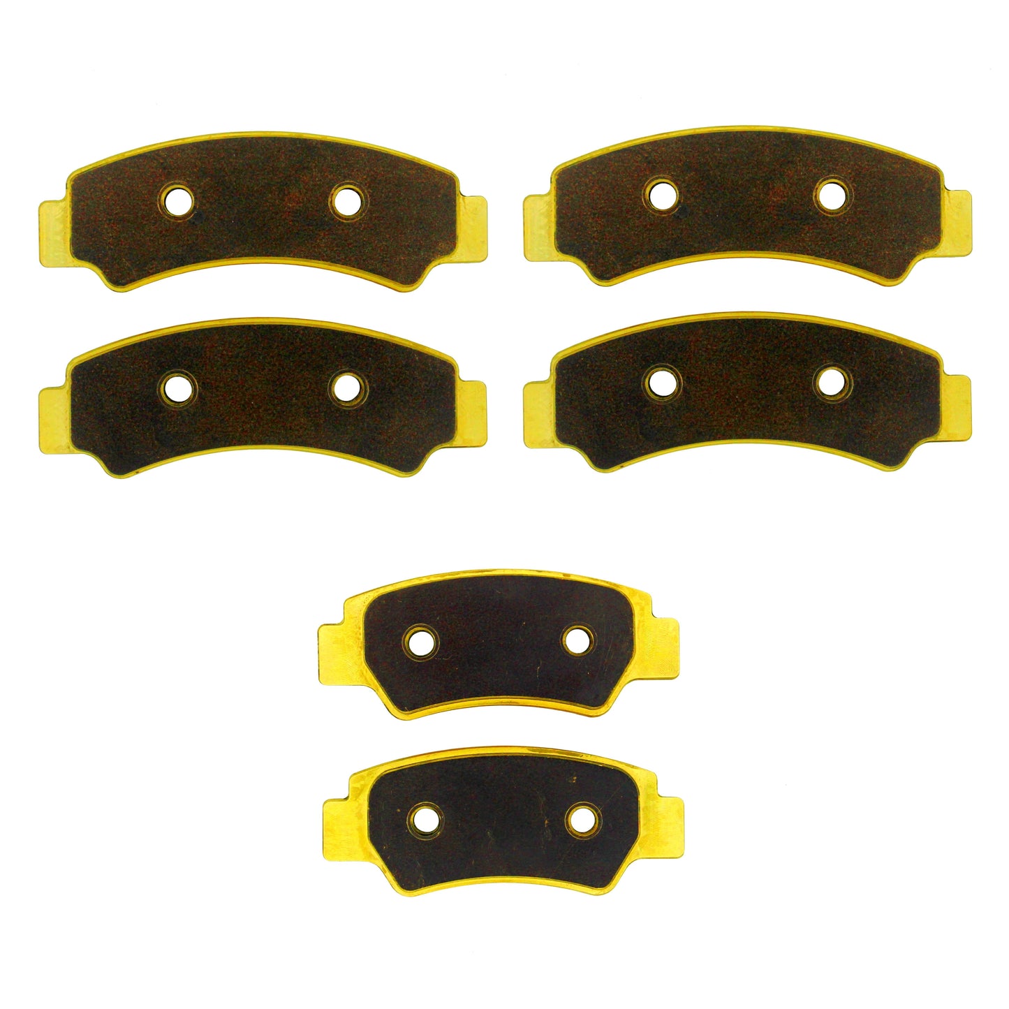 CFMoto CFORCE 400/500 G2 2022-2026 Brass Brake Pad Set - Complete Vehicle Set - Vehicle Parts & Accessories