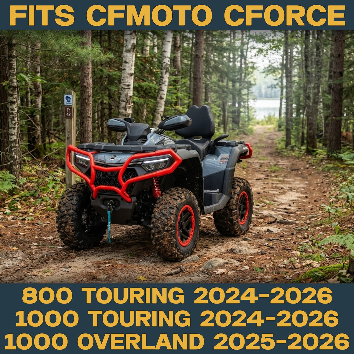 CFMoto CFORCE 800/1000 2024-2026 Ridge Rider Disc Brake Rotors - Brake Rotors