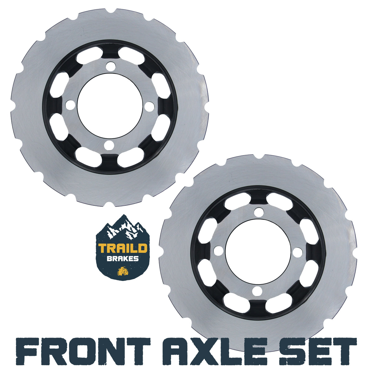 CFMoto CFORCE 800/1000 2024-2026 Ridge Rider Disc Brake Rotors - Axle Set (Front) - Brake Rotors