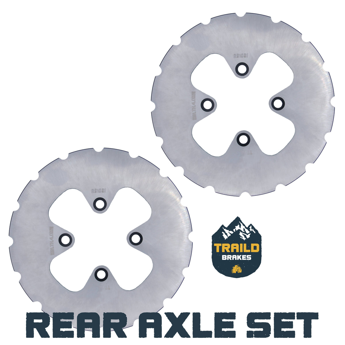 CFMoto CFORCE 800/1000 2024-2026 Ridge Rider Disc Brake Rotors - Axle Set (Rear) - Brake Rotors