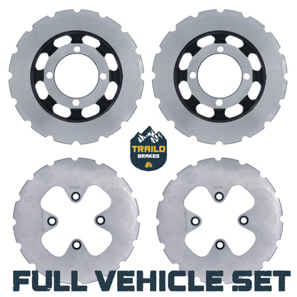 CFMoto CFORCE 800/1000 2024-2026 Ridge Rider Disc Brake Rotors - Full Vehicle Set (Front & Rear) - Brake Rotors