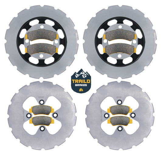 CFMoto CFORCE 800/1000 2024-2026 Ridge Rider Rotor and Pad Kit - Ceramic Pad & Rotor Set - Pad & Rotor Kit