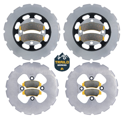 CFMoto CFORCE 800/1000 2024-2026 Ridge Rider Rotor and Pad Kit - Ceramic Pad & Rotor Set - Pad & Rotor Kit