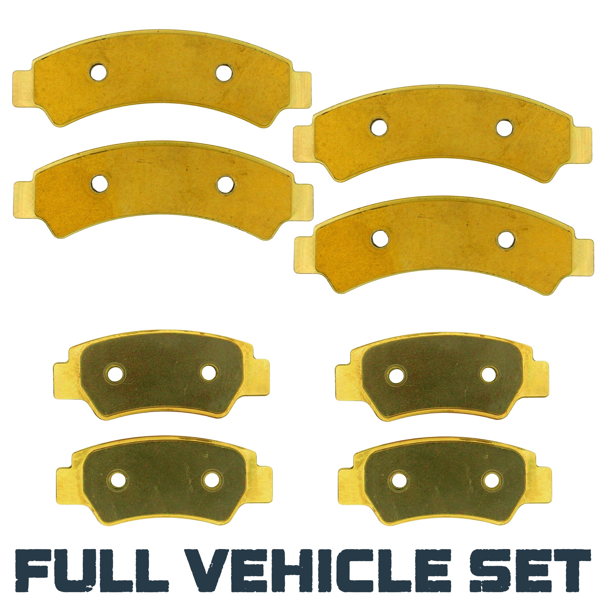 CFMoto U10 PRO/U10XL PRO 2025-2026 Brass Brake Pad Set - All wheels - Vehicle Parts & Accessories