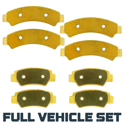 CFMoto U10 PRO/U10XL PRO 2025-2026 Brass Brake Pad Set - All wheels - Vehicle Parts & Accessories
