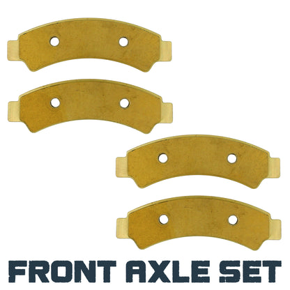 CFMoto U10 PRO/U10XL PRO 2025-2026 Brass Brake Pad Set - Front - Vehicle Parts & Accessories