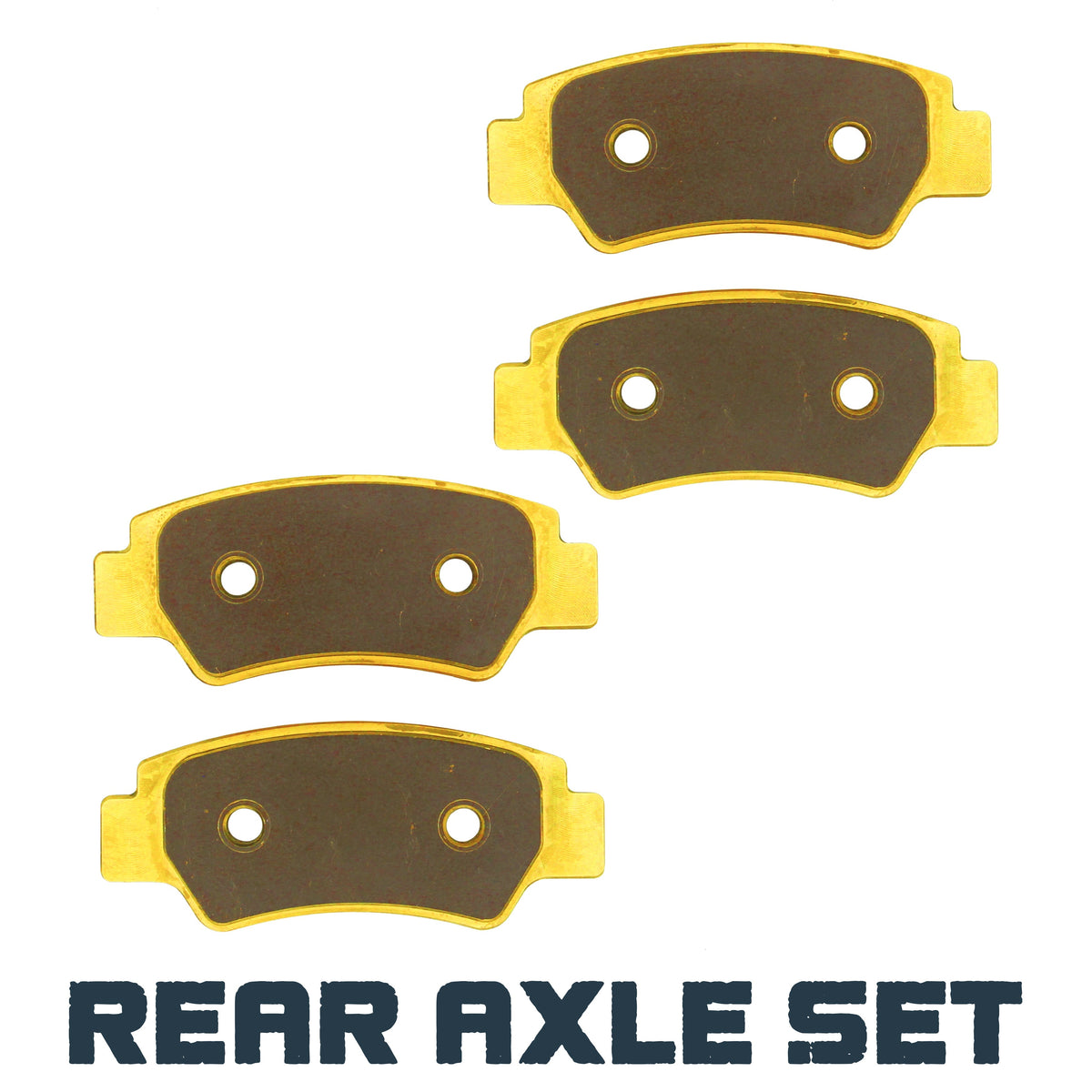 CFMoto U10 PRO/U10XL PRO 2025-2026 Brass Brake Pad Set - Rear - Vehicle Parts & Accessories