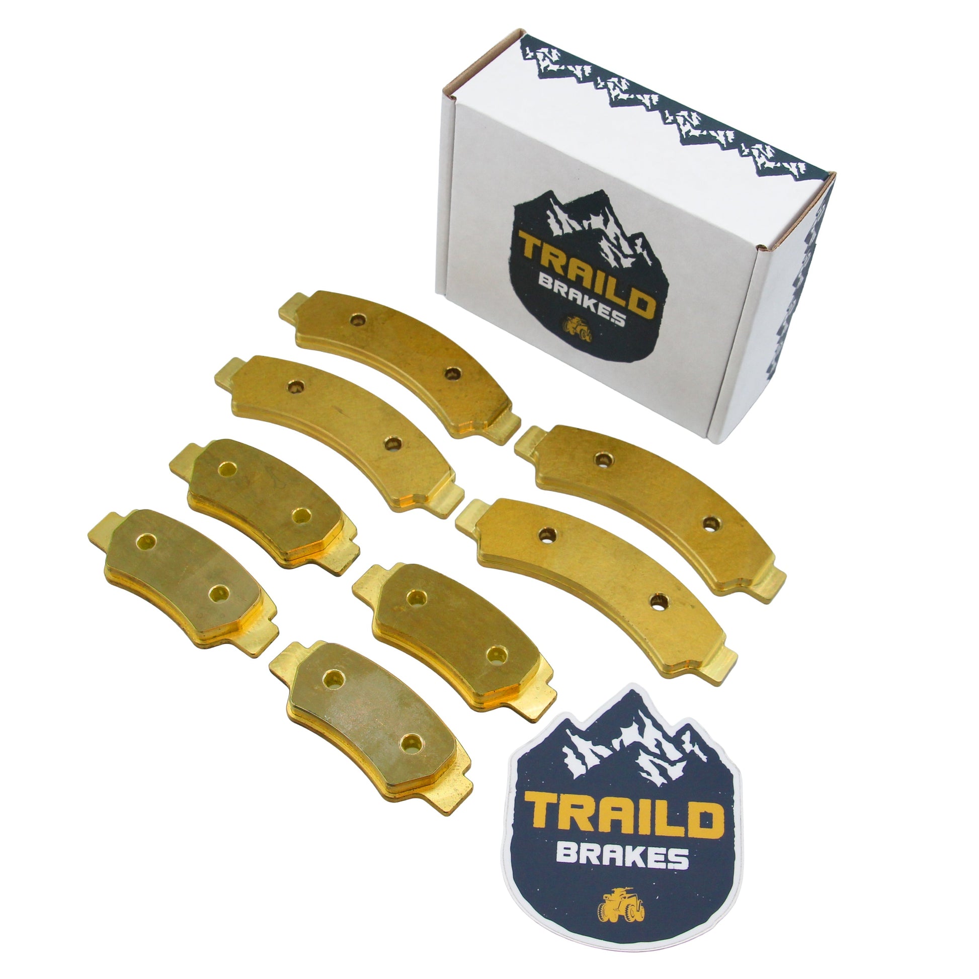 CFMoto U10 PRO/U10XL PRO 2025-2026 Brass Brake Pad Set - Vehicle Parts & Accessories