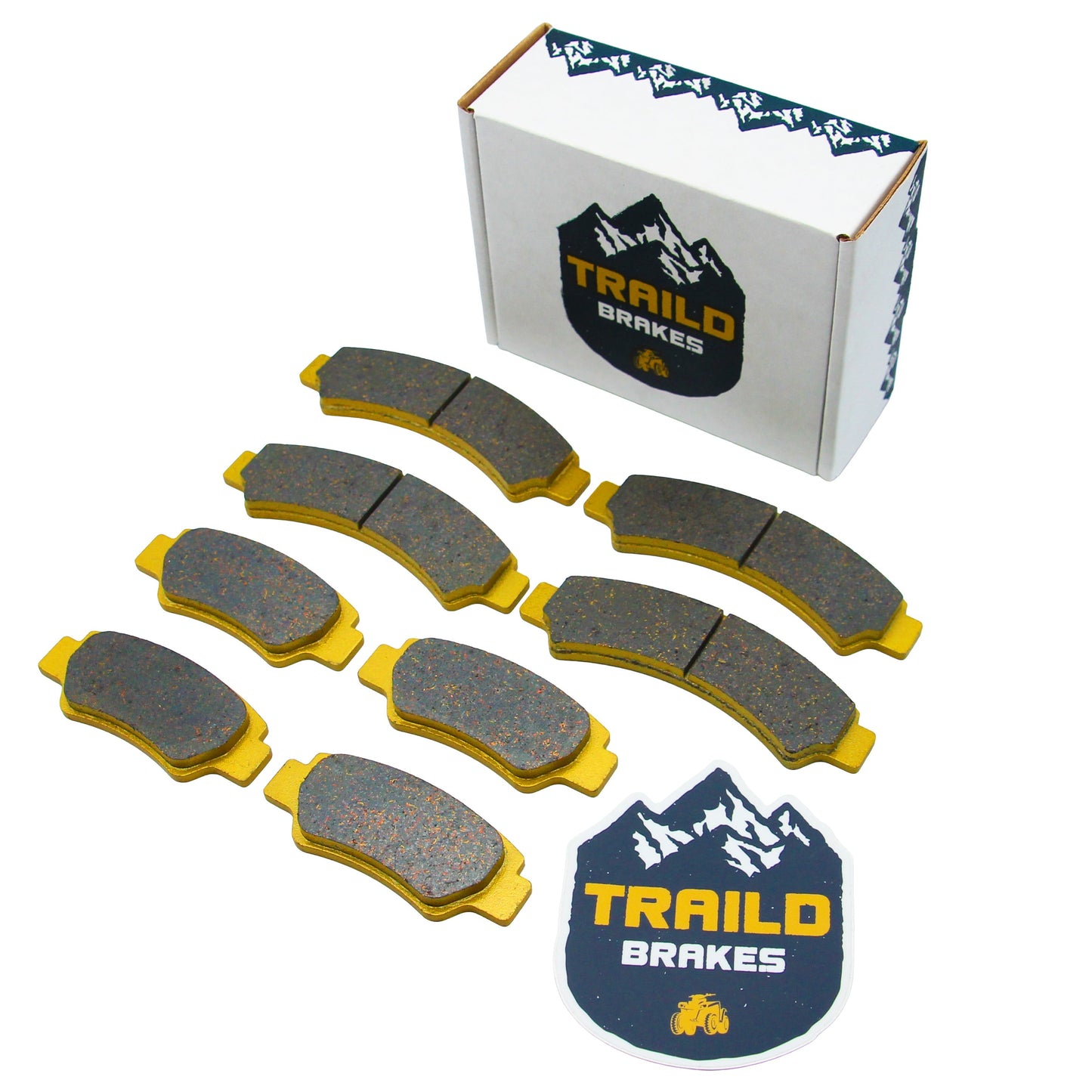 CFMoto U10 PRO/U10XL PRO 2025-2026 Ceramic Brake Pad Set - Vehicle Parts & Accessories
